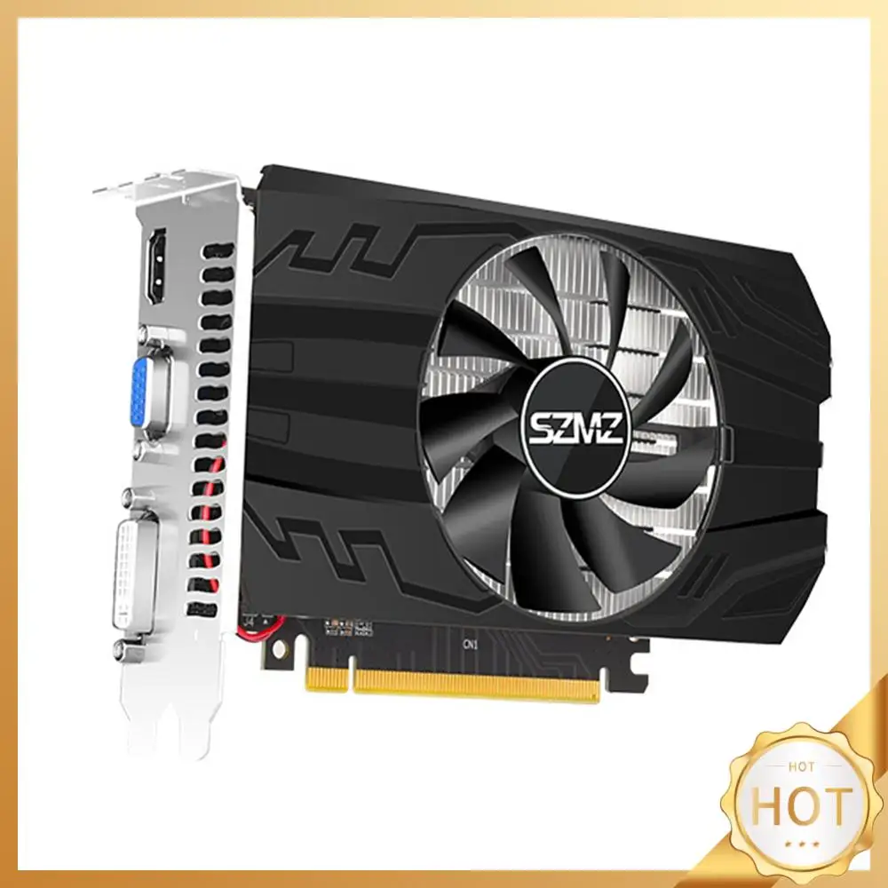 Низкопрофильная Видеокарта GT730 2 ГБ DDR5, 128 бит, компьютерная графическая карта, совместимая с HDMI, графическая карта для настольного ПК, 1600 МГц GPU GF108