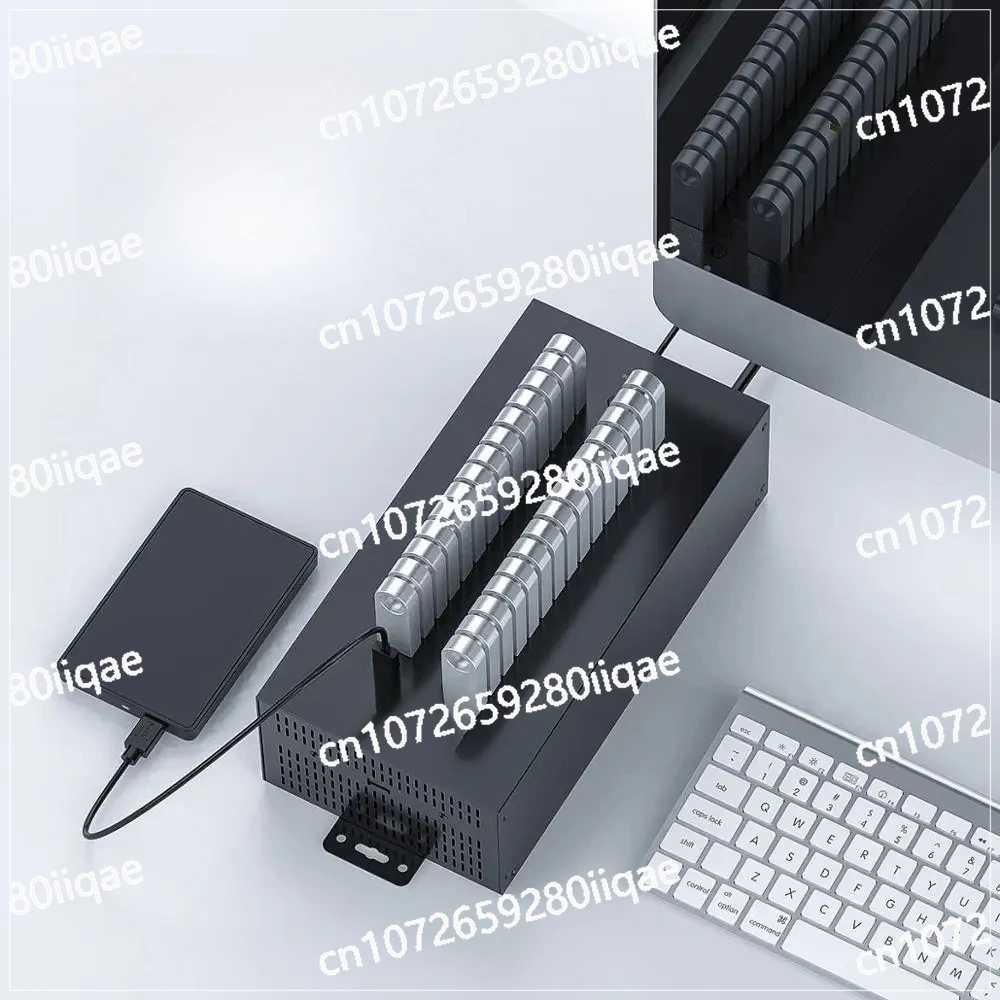 Фото 30-портовый промышленный концентратор USB2.0 для совместимого устройства чтения карт U-диска, тест данных, репликация партии №5