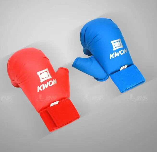 Сертификация WKF KWON перчатки для каратэ Перчатки для защиты отслеживания каратэ