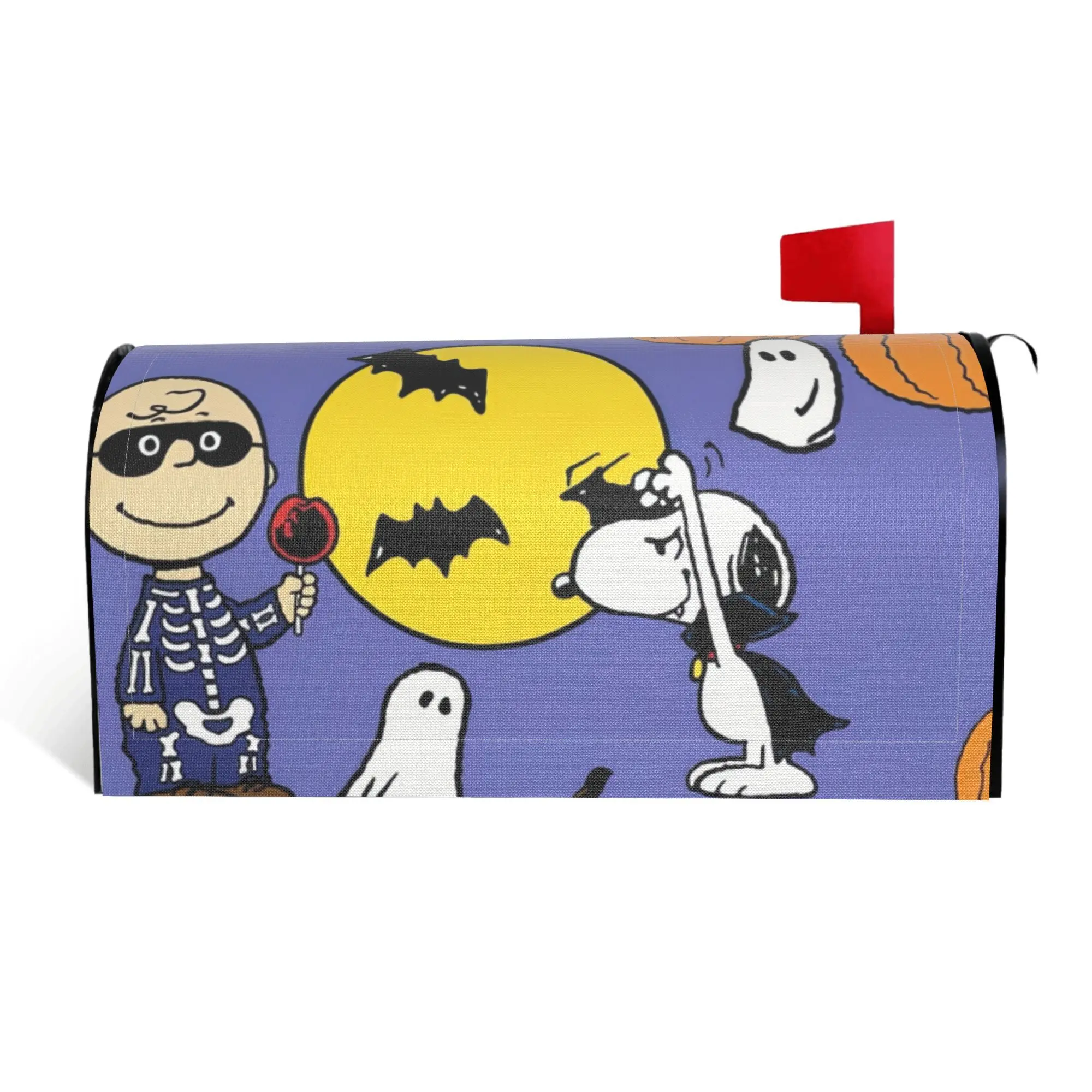 Snoopy водонепроницаемая ткань Оксфорд, магнитная крышка почтового ящика, солнцезащитный крем, крышка почтового ящика с буквами, обертка для почтового ящика, садовый декор