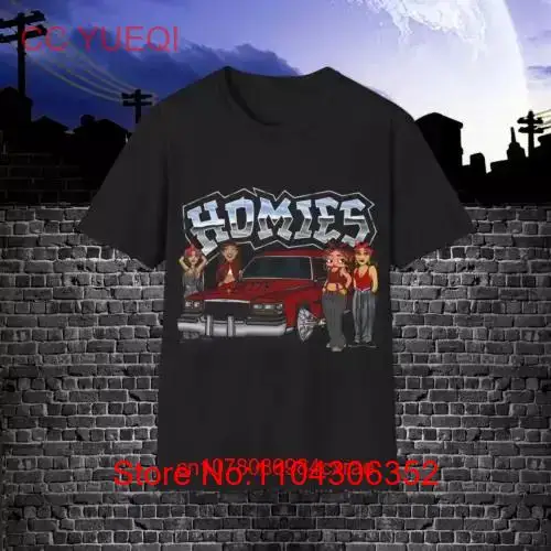 Рубашка Lil Homie Chicana Homies T Chicano футболка Chola 90-х годов с длинными или короткими рукавами