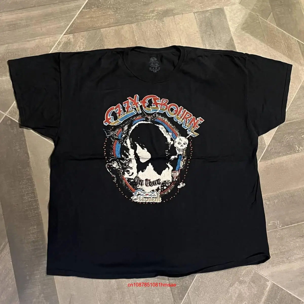 Футболка с длинным или коротким рукавом ozzyosзависит Band Van USED 3XL No yo2155
