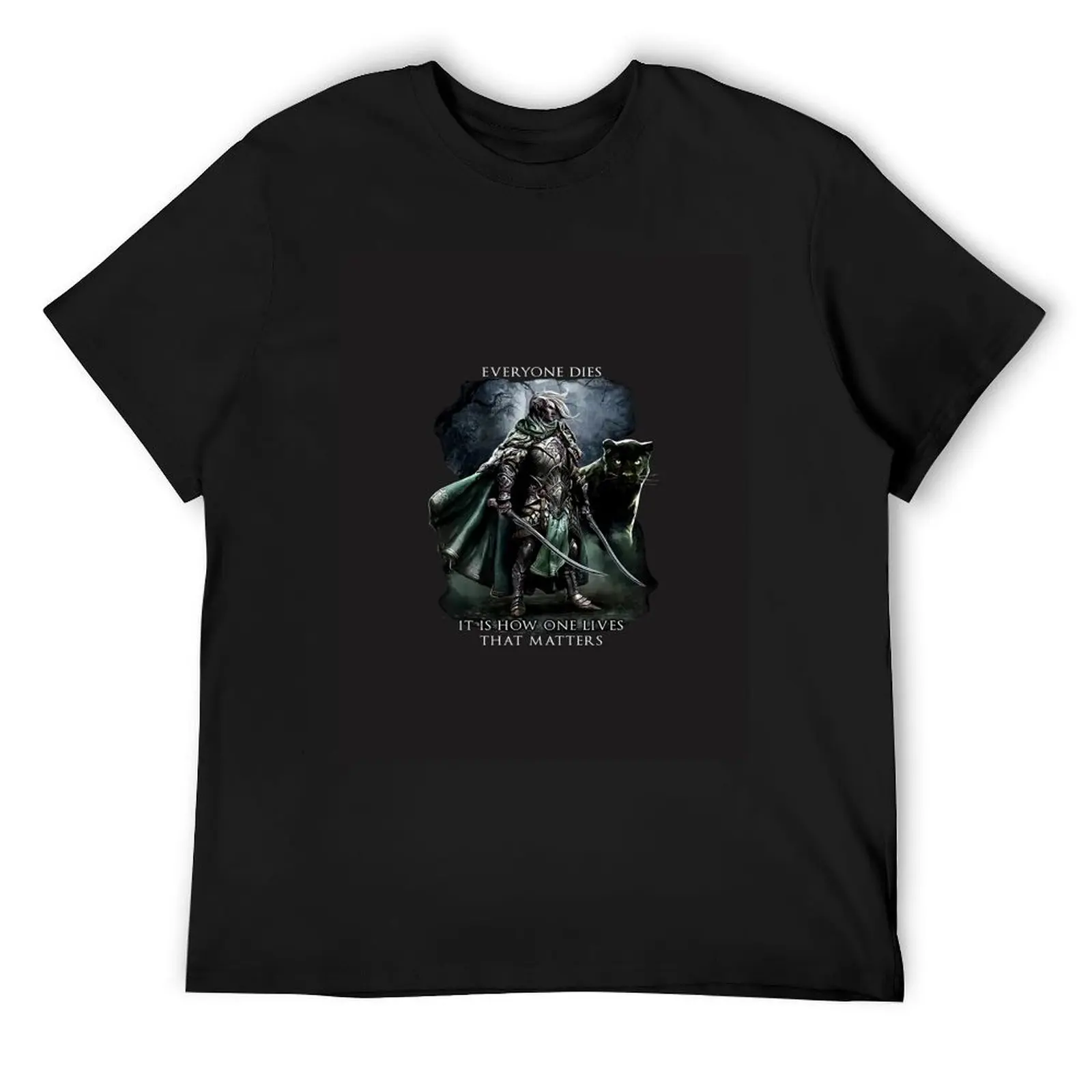Футболка Dungeons and Dragons Drizzt Do'urden Everyone Dies