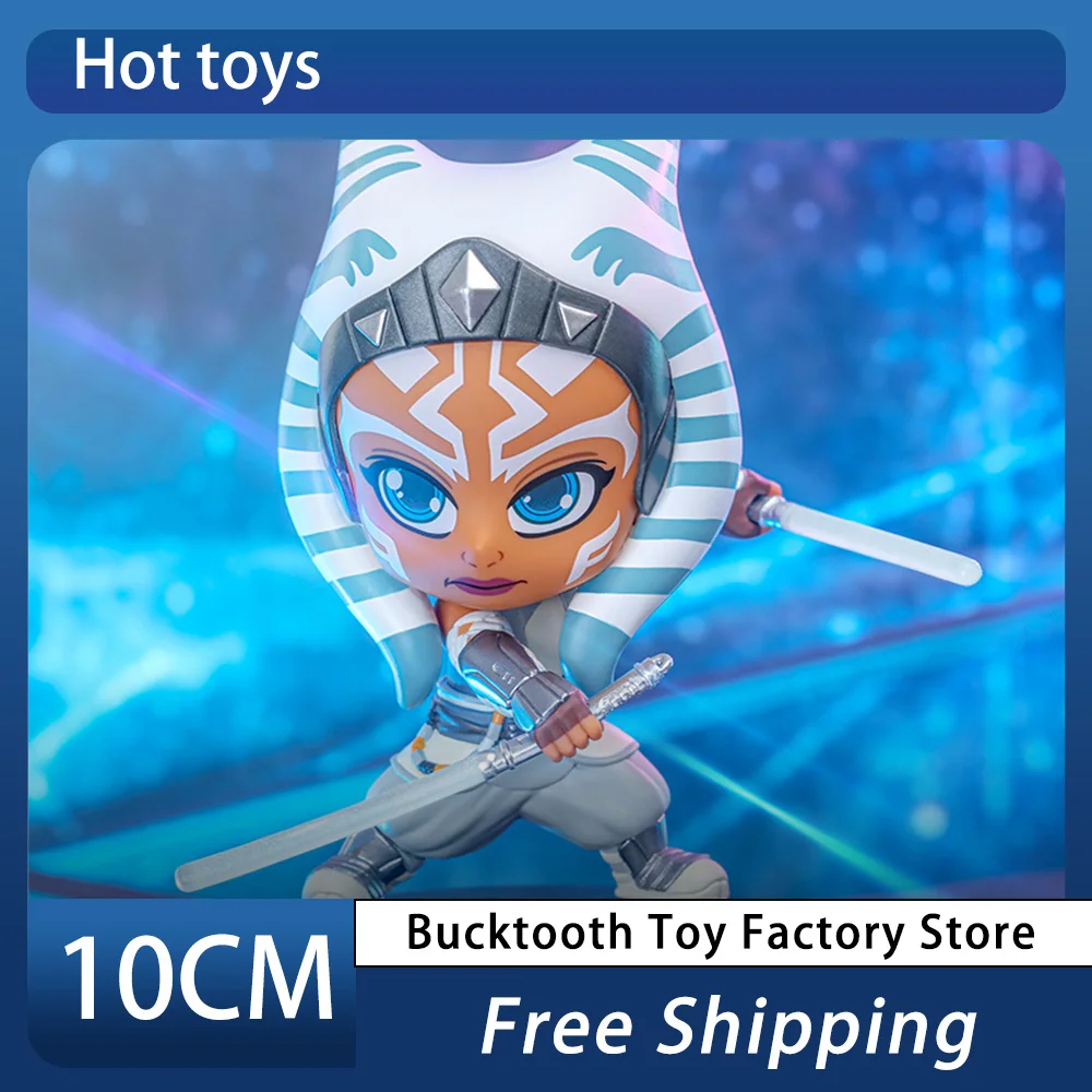 Лидер продаж, оригинальные Аниме фигурки Ahsoka Tano Cosbaby(S), фигурки Звездных войн, коллекционные мини-модели, куклы, настольные декоративные игрушки