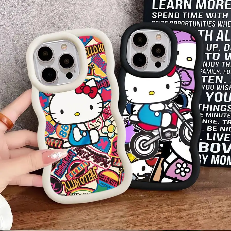 Cute H-elloS K-ittyS Case for Xiaomi Redmi 14C 10C 10A 9T 13C 9C A3 A5 12C A1+ A2 Plus Soft Phone Cover