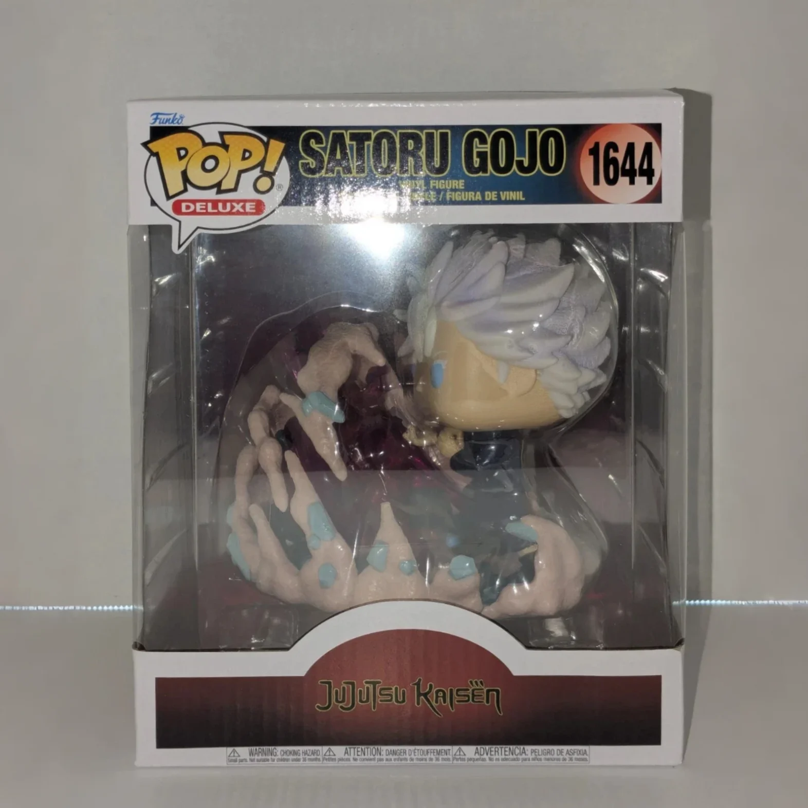 Фигурка Jujutsu Kaisen Deluxe Satoru Gojo с использованием полой техники: фиолетовые фигурки 1644-FUNKO POP, ограниченная серия, фигурка, игрушка в подарок