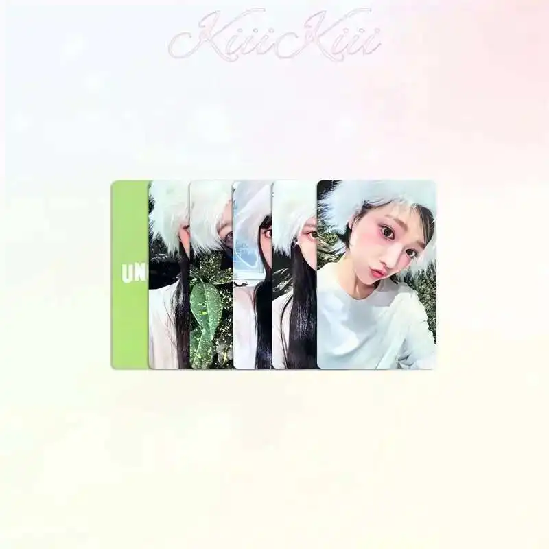 5 шт.компл. KiiiKiii New Girl Group Album LOMO Card UNCUT GEM Photo Card Hit Card Открытка Коллекционная карта LEESOL SUI HAUM JIYU KYA (art.: 3920cda358ee0) - 3920cda358ee0