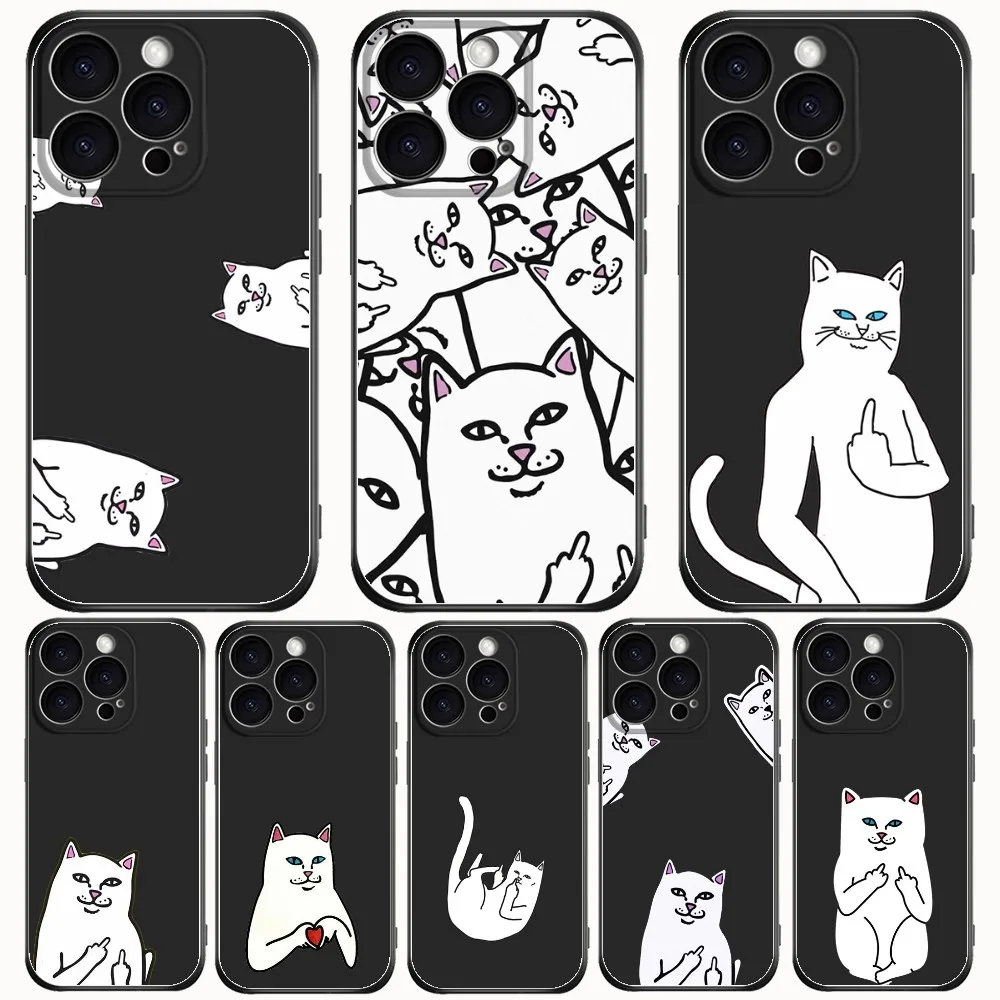 Черный силиконовый чехол для iPhone 15 14 Plus 13 12 11 Pro Max