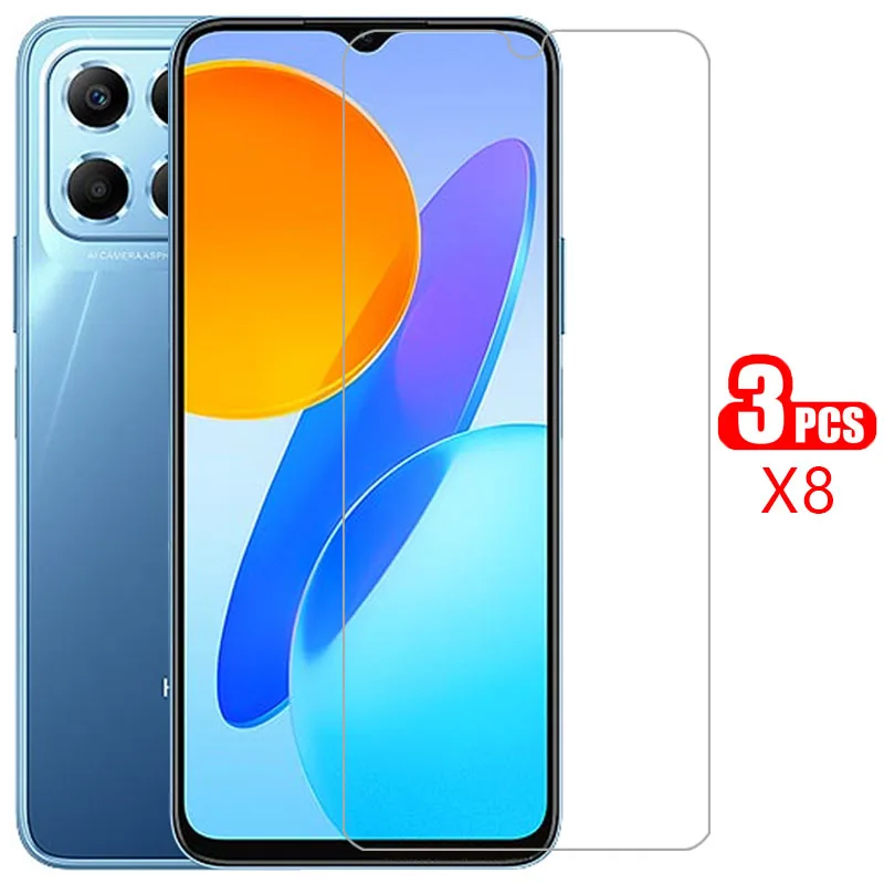 Закаленное стекло для huawei honor x8 4g 5g чехол для телефона на honor x8 x 8 8x x84g x8