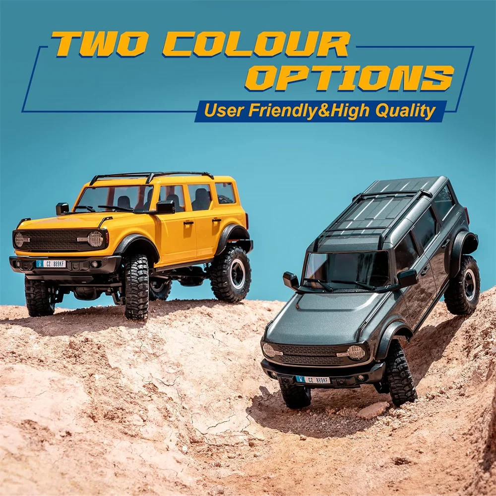 Фото FMS EazyRC RTR 1/18 2.4G 4WD RC Автомобиль 4x4 Внедорожный альпинистский грузовик Rock Crawler Светодиодные фонари Автомобиль Электрическая радиоуправляемая модель игрушки №3