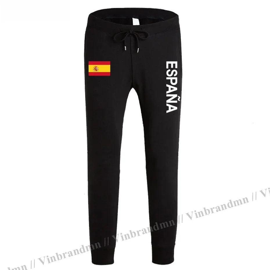Королевство Испании Espana ESP Испанский Spaniard Мужские брюки Джоггеры Комбинезон Спортивные штаны Трек Пот Фитнес Флис Тактический Повседневный