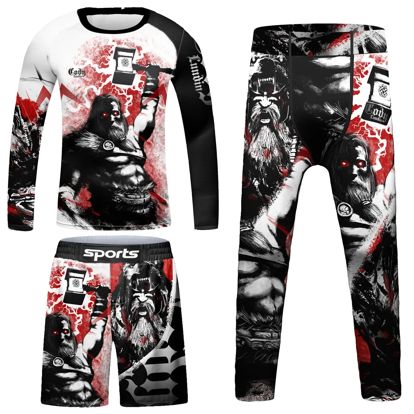 Детская спортивная одежда для ММА, Муай Тай, набор для бокса Rashguard, спортивный костюм для мальчиков для бега, Детская тренировочная одежда для баскетбола и фитнеса