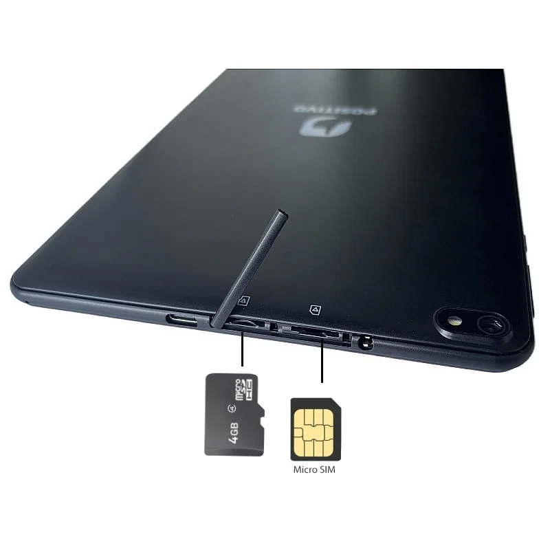 Фото 8-дюймовый T810 Android 11, телефонный звонок, черный планшетный ПК, 4 ГБ ОЗУ, 32 ГБ ПЗУ, процессор UMS312, четырехъядерный процессор, 1,3 ГГц, двойная камера, WIFI Type-C №3