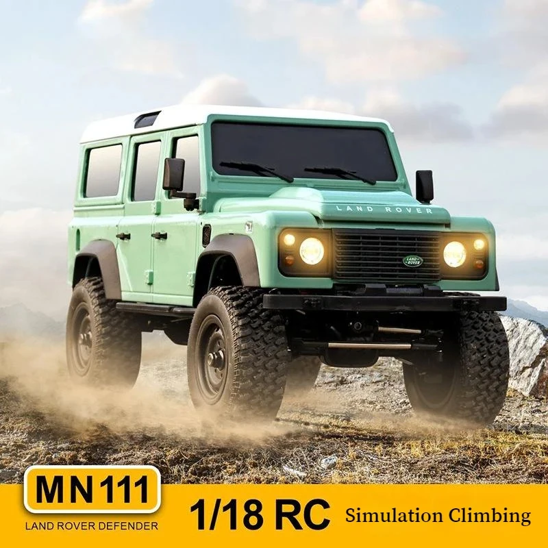 Фото Радиоуправляемые автомобили MN111 1/18, 4x4 Rock Crawler, внедорожник с дистанционным управлением, джип 2,4 ГГц, вездеход RTR, автомобиль, игрушки и альпинистский автомобиль, комплект №3