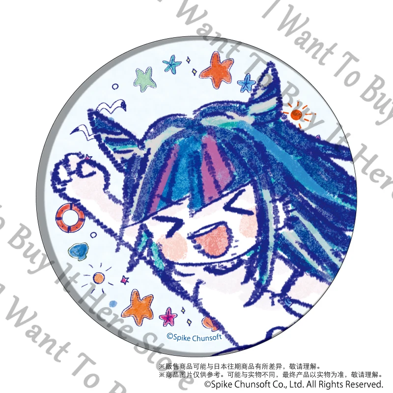 Фото Аниме Danganronpa Nanami Chiaki Hinata Hajime Tanaka Gandamu Mioda Ibuki Izuru Kamukura Косплей Мультфильм Эмблема Брошь Значок Подарок №2