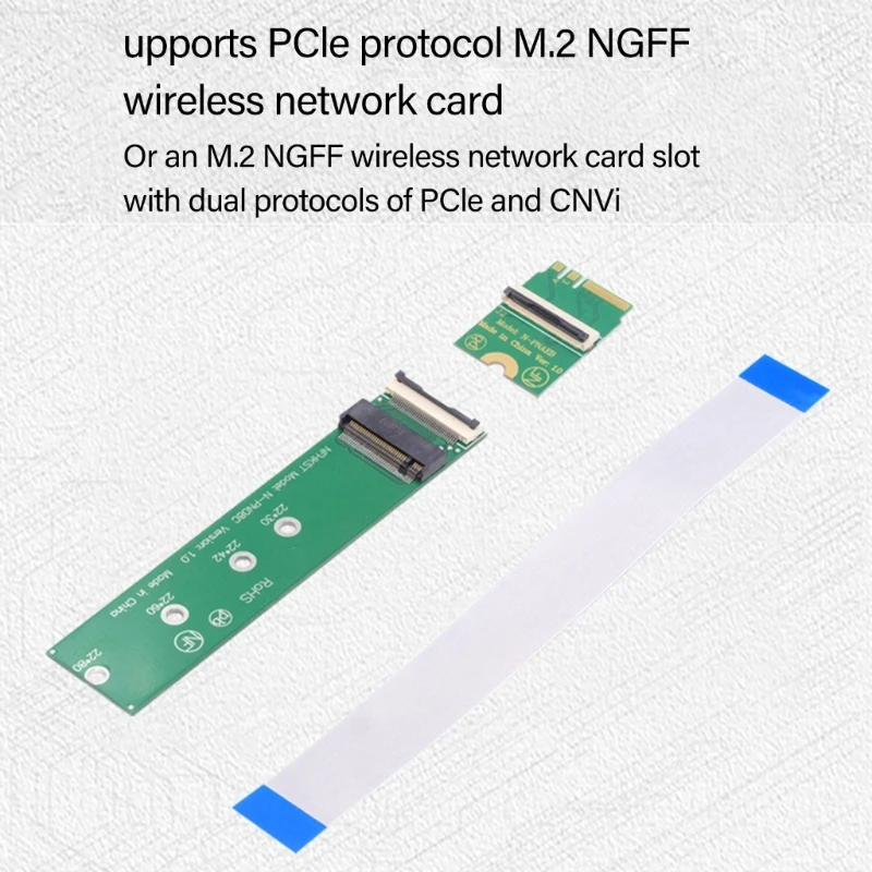 Фото Высокая совместимость M.2 a+e Ключ к клавишу NVMe m для обновлений хранения P9JB №5