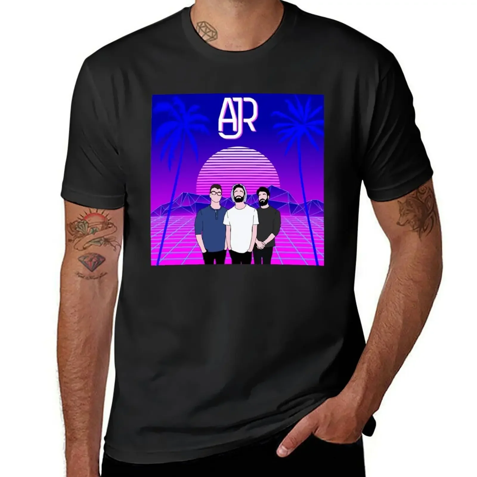 Ajr Blue Neotheater Tour 2021, Anteve Gifts Fans, для мужчин и женщин, подарочная футболка на Рождество, заготовки для пота, роскошная мужская одежда