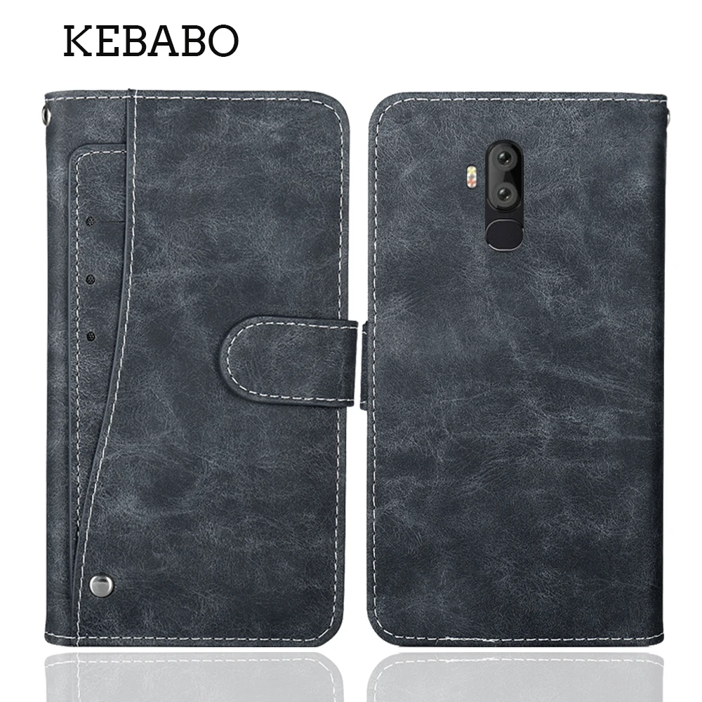 Модный кожаный кошелек Vernee Mix 2 Thor E V2 pro X2, роскошный флип-чехол с отделениями для карт, защитные сумки для телефона
