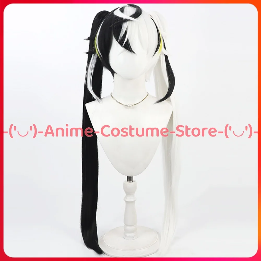 Фото Unison League Koushi Cat Shark Косплей Парик Конский хвост Аниме Игровой персонаж Хэллоуин Карнавальный костюм для вечеринки Парики Синтетические волосы №2