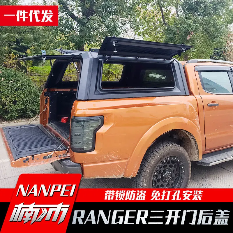 Фото Подходит для Ford RANGER Langjiu T6/T7 Mazda BT50, пикап, трехдверный задний ящик, модификация высокой крышки №2