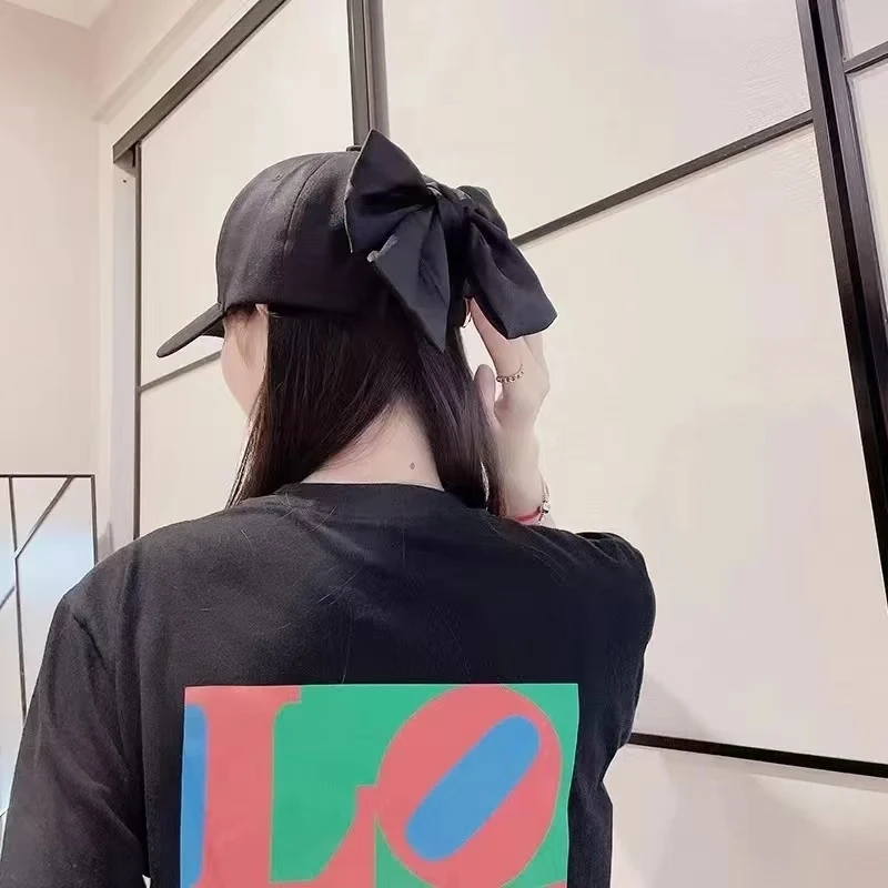 Gorra deyarisbol satinada para mujer, горро con lazo черная оригинальная, Visera de ocio, вставка отправляется Fisk (art.: 3920d0af58a06) - 3920d0af58a06
