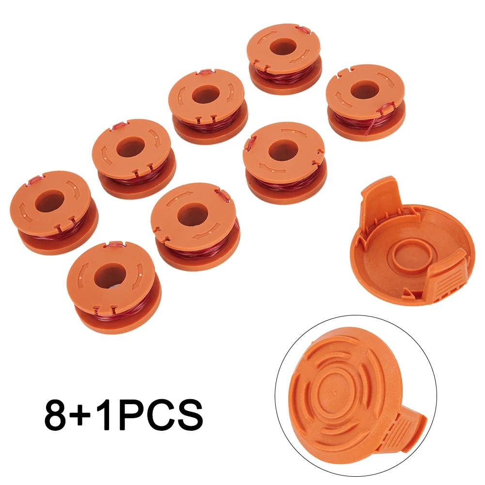 Фото WA0010 Триммер-катушка для Worx с крышкой WA6531 GT WG154 WG155 WG163 WG175, аксессуары для Worx WG154, высокое качество №5