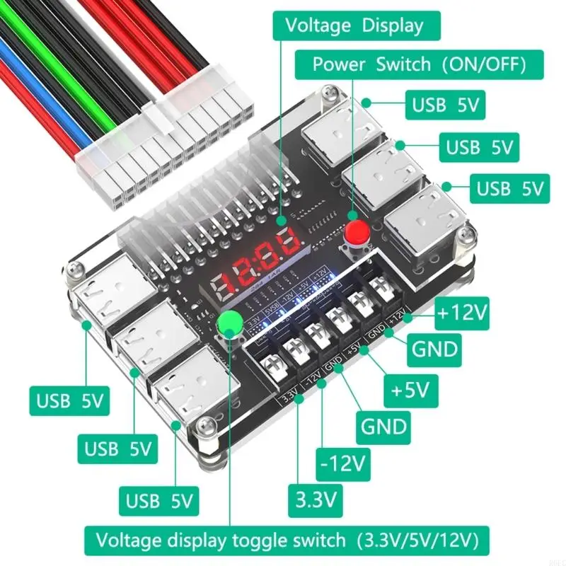 Фото 12 Port USB 2.0 24PIN PINGEREST BREAKOUTS PURT ADAPTER ADAPTE №3
