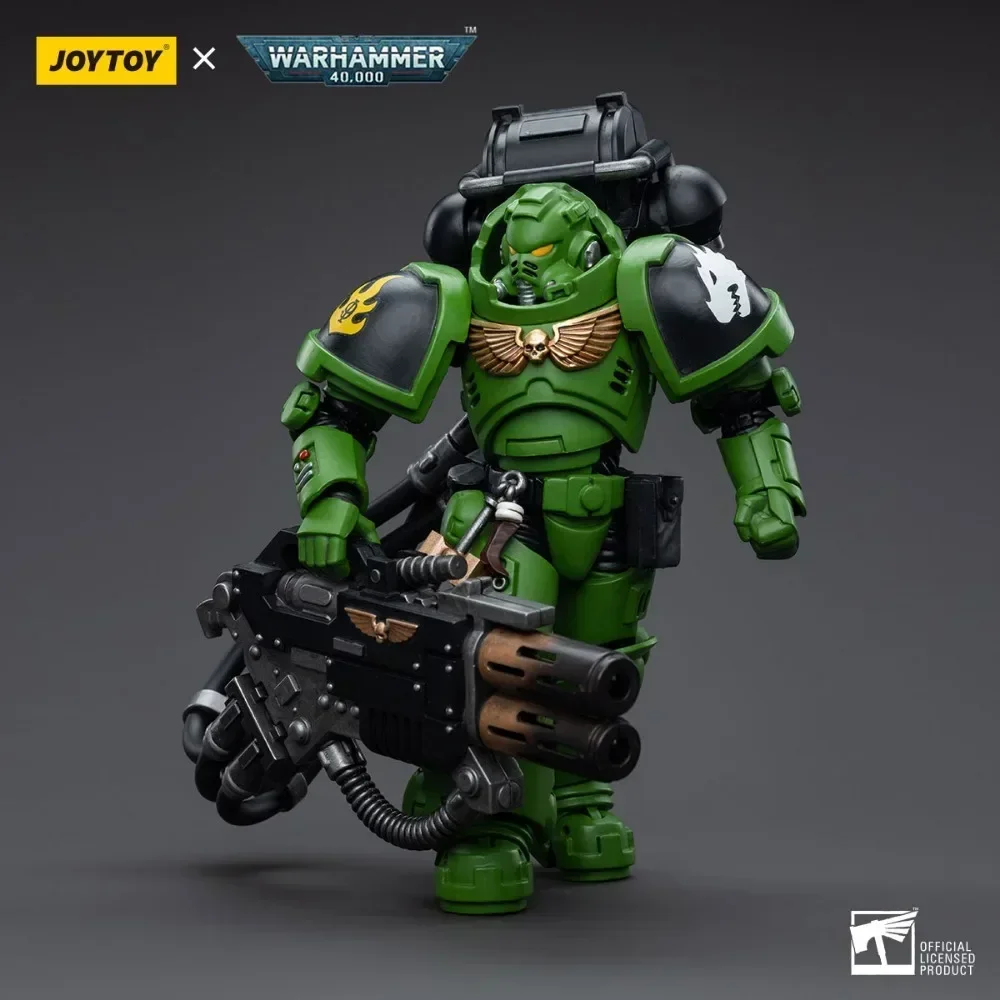 Фото JOYTOY Warhammer 40K Саламандры Эрадикатор Отряд 1/18 Аниме Фигурка Коллекционная модель Настольные украшения Подарки Игрушки №5