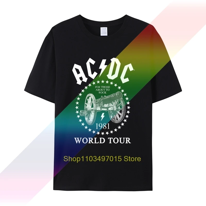 Футболка Merchcode AC и DC для футболки Those About To Rock, черная