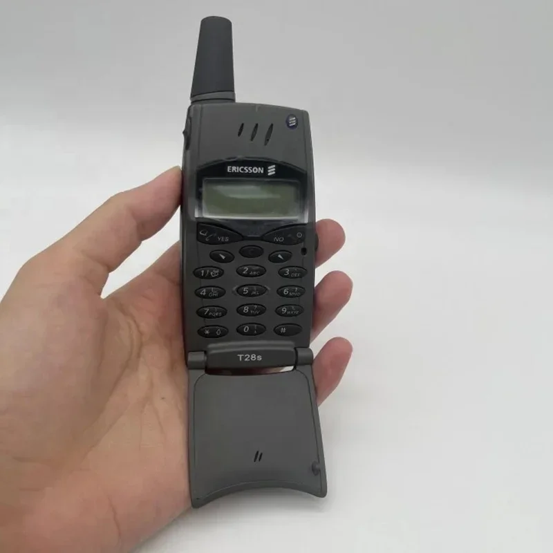 Фото Для Ericsson T28s функция телефона разблокированный 2G GSM черный цвет простые мобильные телефоны мобильный телефон №2
