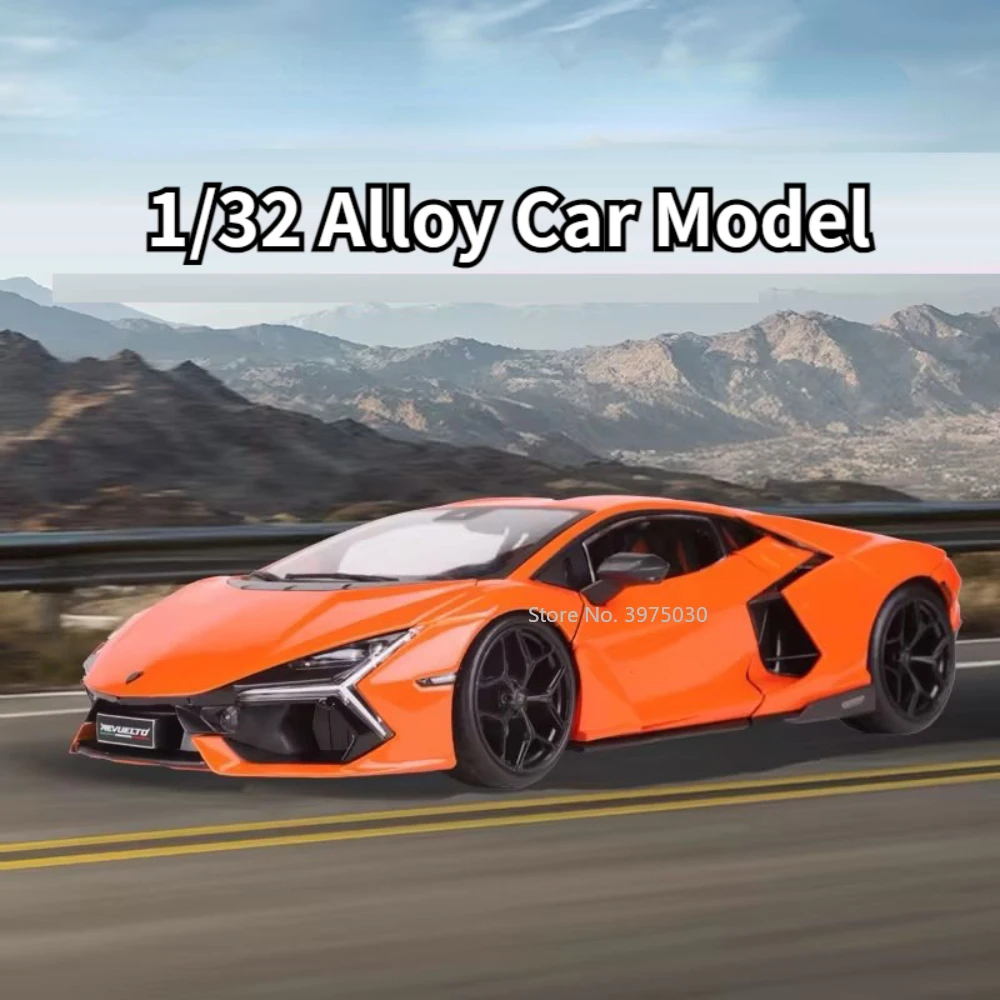 1:32 Модели игрушечных автомобилей из сплава, открывающиеся двери, со звуком заднего вида, искусственная модель автомобиля для мальчиков, подарки