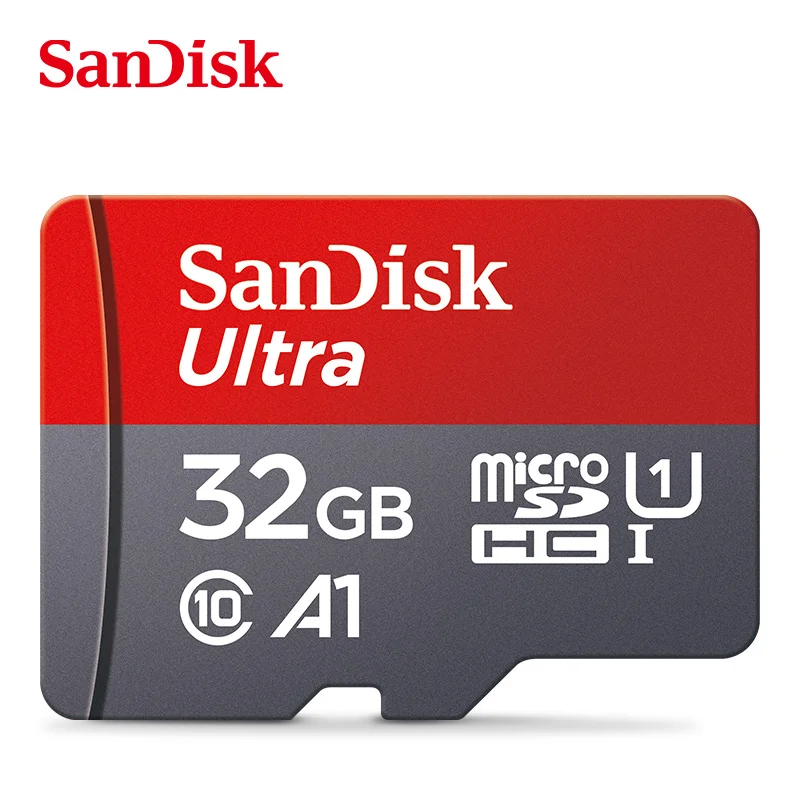 Фото SanDisk Оригинальная карта памяти 128 Гб 64 ГБ 32 ГБ A1 Micro TF SD карта класса 10 U1 256 ГБ 512 ГБ 1 ТБ флэш-карта для Samrtphone/PC №1