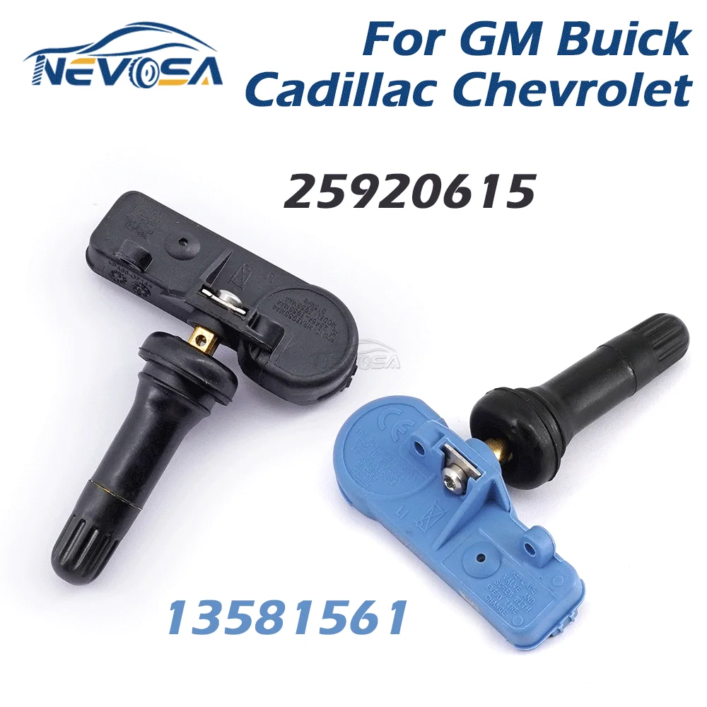 25920615 13581561   Датчик контроля давления в шинах для Cadillac CTS Chevrolet Express Captiva Malibu Tahoe Impala GMC Sierra Yukon