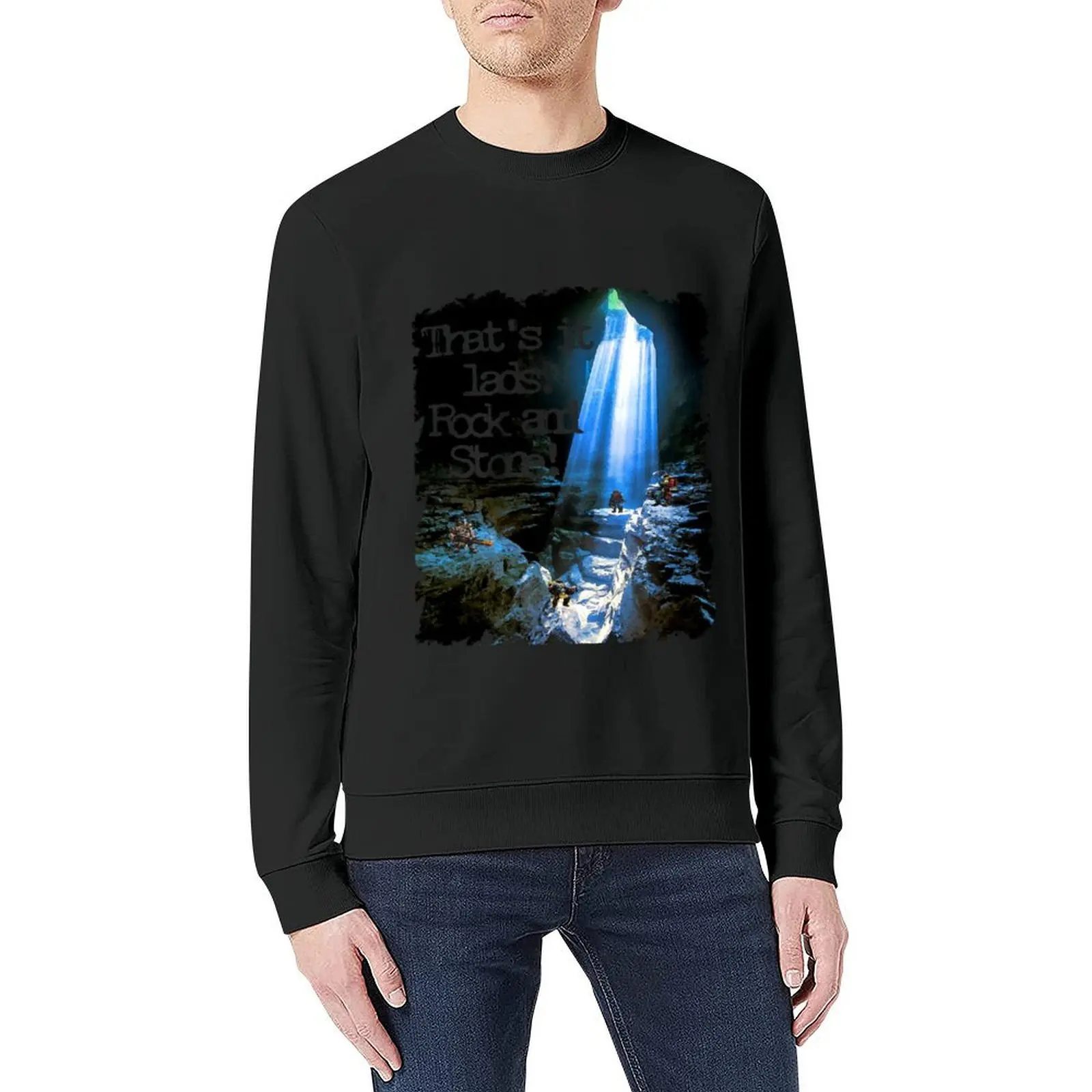 Фото Вот и все слухи! Рок и Камень!_quot_ - Deep Rock Galactic Пуловер блузка корейская осенняя одежда эстетические толстовки №5