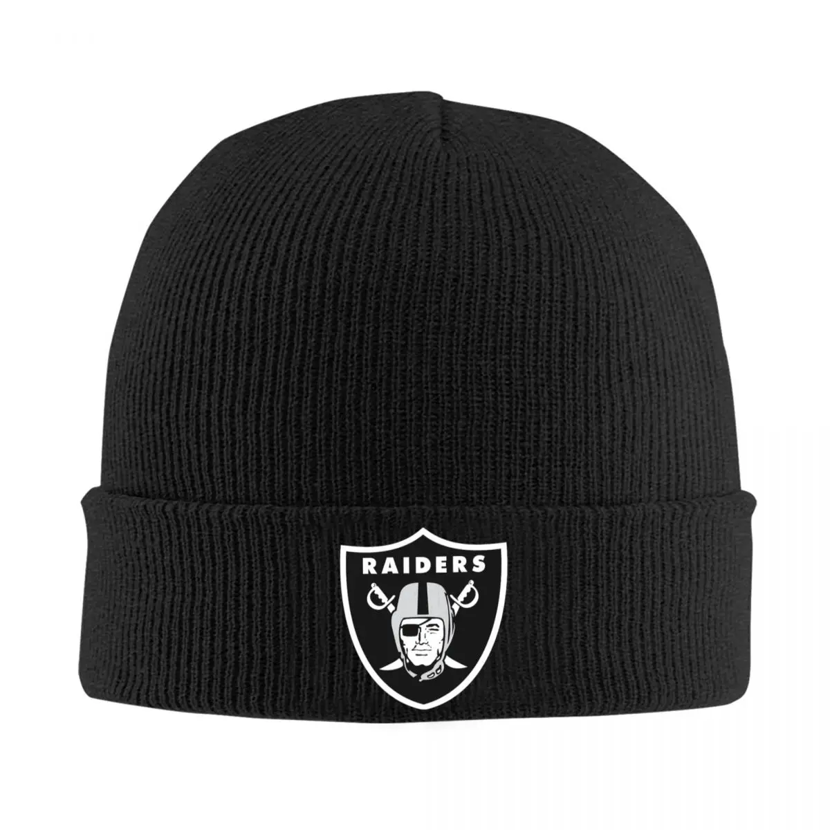 Футбольные шапки Oakland City Raider, осенне-зимние шапки-бини, мешковатые шапки для мужчин и женщин, акриловые вязаные шапки