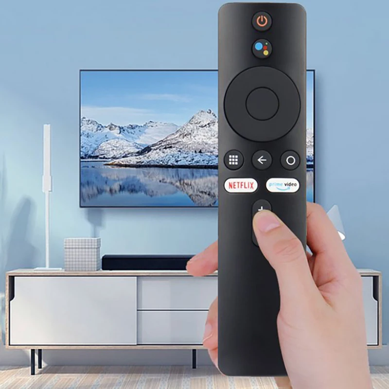 Новый телефон, голосовой пульт дистанционного управления для Xiaomi MI Box S, умная ТВ-приставка, Bluetooth пульт дистанционного управления, Google Assistant