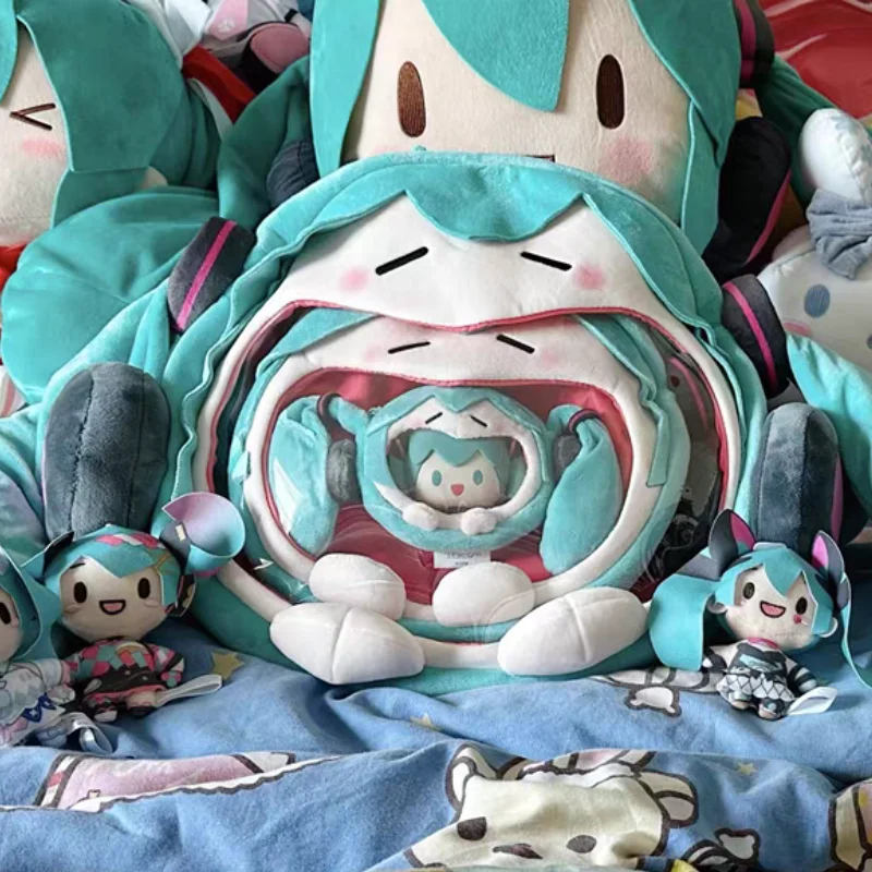 Фото Hatsune Miku аниме мультфильм беспроводные Bluetooth наушники набор милый силиконовый защитный чехол полувкладыши для девочек Рождественский подарок №3