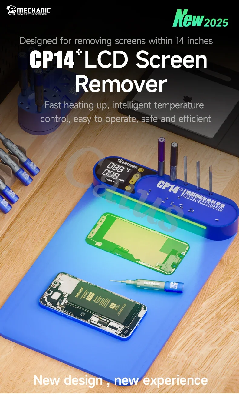 MECHANIC CP14 Plus Разделитель экрана ЖК-экрана для iPhone iPad Samsung Дисплей Разборка Ремонт Инструмент для снятия экрана