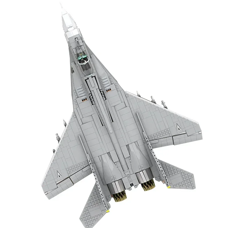 Фото Moc строительные кирпичи модель военного оружия MIG-29 Fighter Jet Technology модульные блоки подарки игрушки для детей наборы «сделай сам» сборка №2