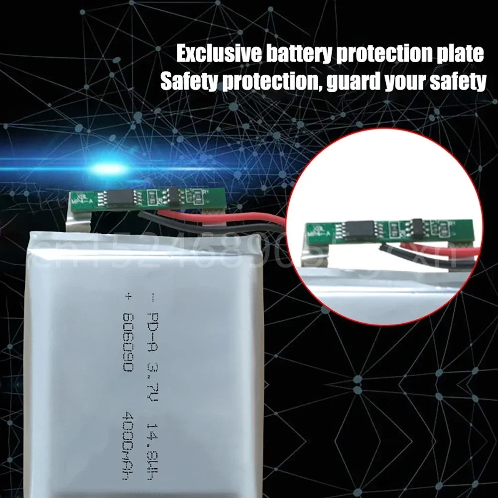 Фото 3.7V 4000mAh 606090   Литий-ионные полимерные аккумуляторы Cells, литий-ионные аккумуляторы для планшетов, электронных книг, Powerbank, ПК, ноутбука №5