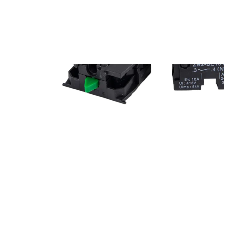 2 шт. XB2 кнопочный переключатель ZB2-BE102C(NC) контактный блок ZB2-BE101C (НО)