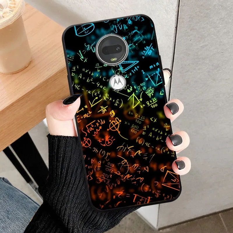 Фото Мягкие силиконовые защитные чехлы для Moto G7 Play Чехол G 7 Power, чехлы для Moto G7 Plus, чехлы для Moto G7Play G7 + черный бампер из ТПУ №3