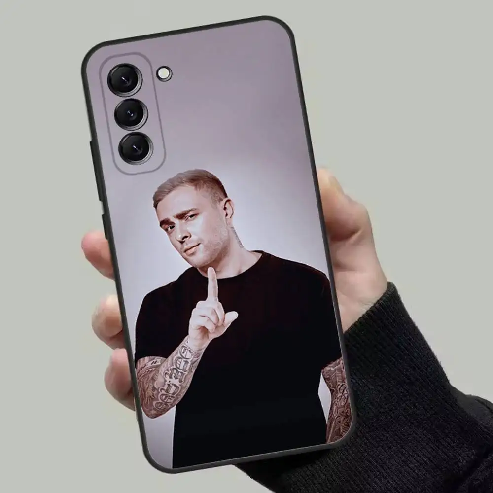 Фото Чехол для телефона Rapper E-Egor Kreed EK для Samsung Galaxy A13, A21s, A22, A31, A32, A52, A53, A71, A80, мягкий черный корпус №2