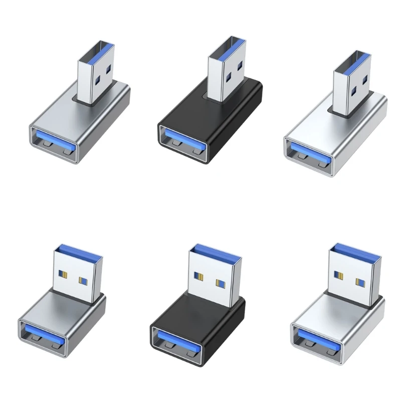 90 градусов вправо вверх вниз под углом USB3.0 адаптер-удлинитель «папа-мама» для портативных ПК USB-зарядные устройства Прямая