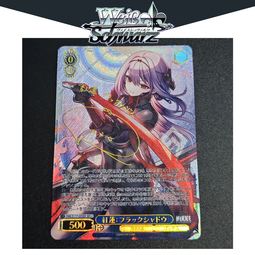 Фото Карты BLUB Weiss Schwarz, аниме Nikke: Goddess of Victory, игра, коллекционные карты, сексуальные WS, текстурированные, вогнеупорные, цветные, вспышка, подарок №4