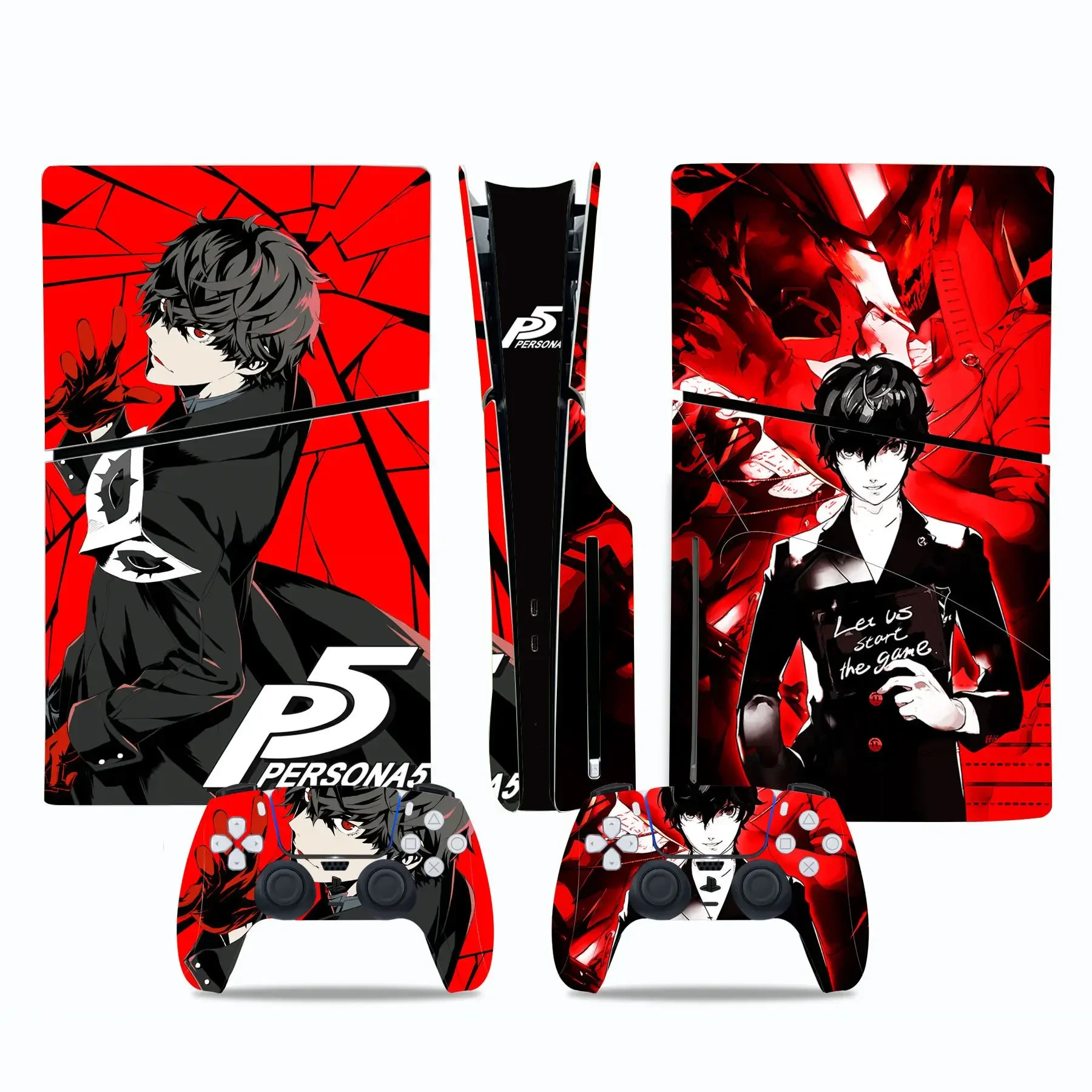 Наклейка на кожу Persona 5, тонкая матовая наклейка из ПВХ для цифровых и дисковых изданий