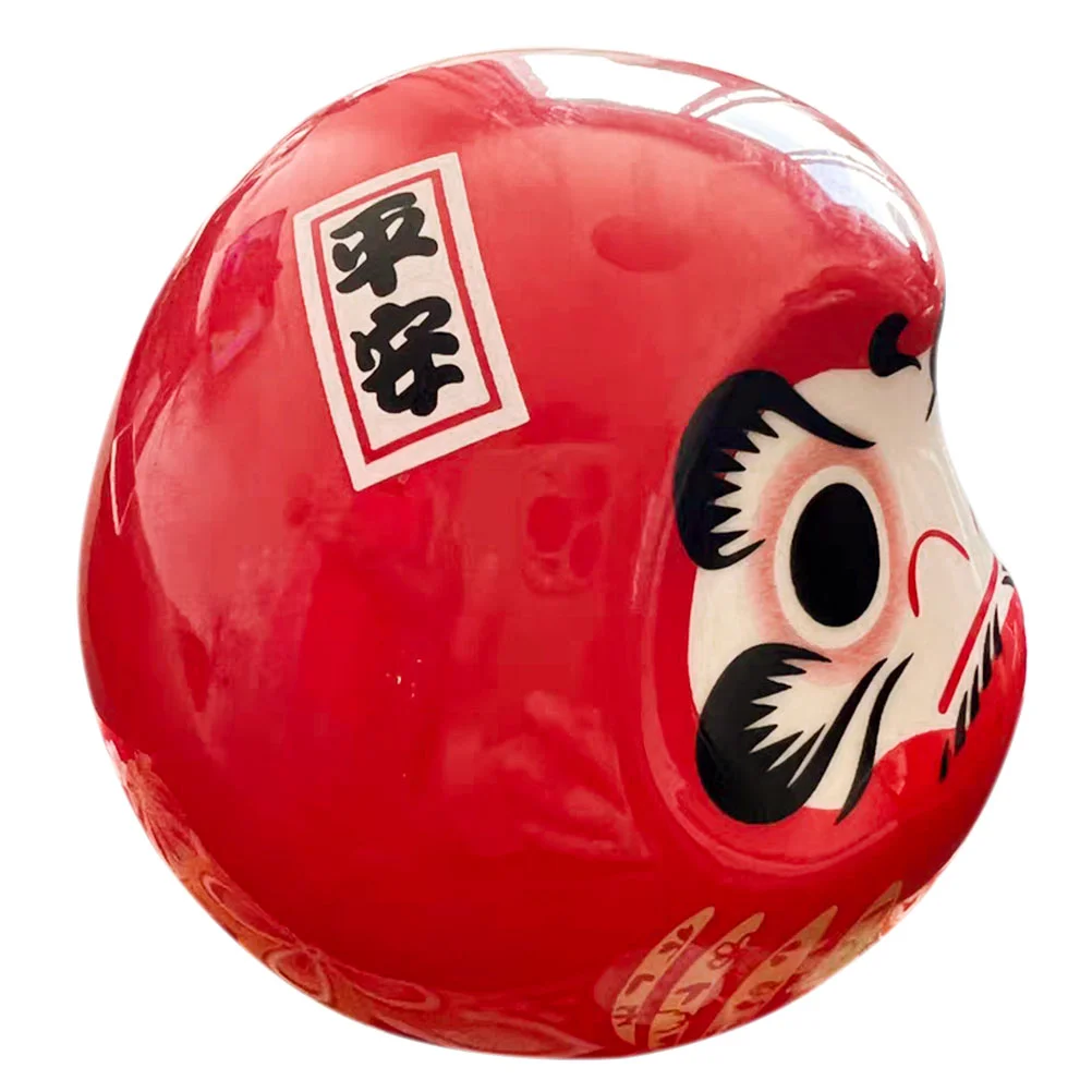 Маленькие украшения Bodhidharma, статуя Дарумы, керамическая фигурка, аксессуары для дома, украшения, фарфоровые фигурки