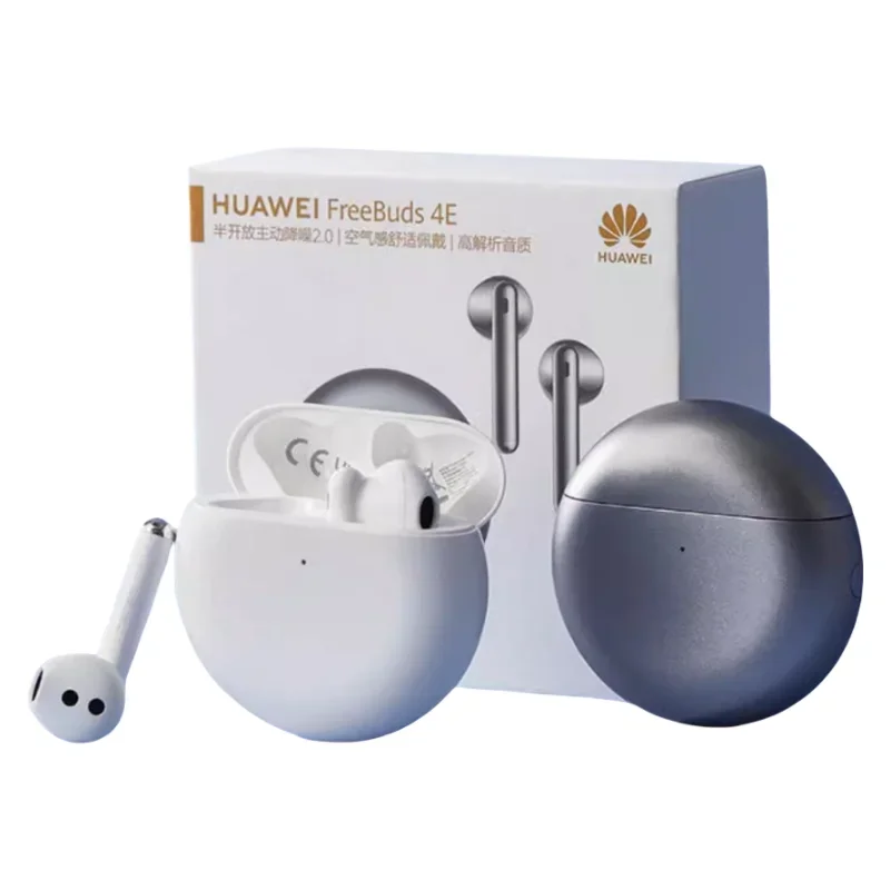Фото Оригинальная беспроводная гарнитура Huawei FreeBuds 4E 2024, Bluetooth-гарнитура, удобная гарнитура Huawei №2