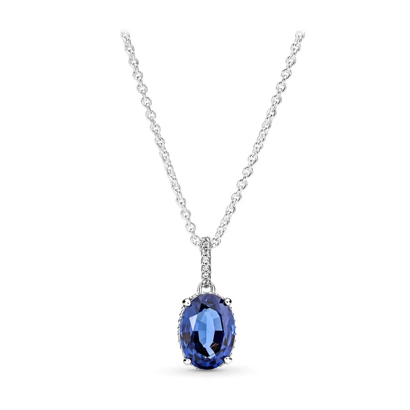 Фото Комплект из колье и серёг, из серебра 925 пробы №4