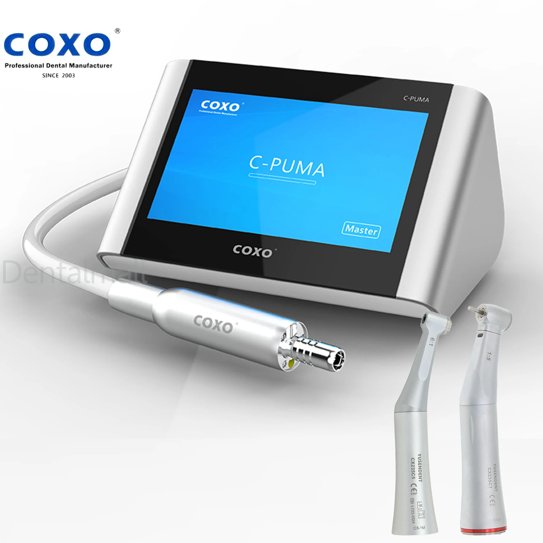 Стоматологический Электрический Endo-мотор COXO C PUMA Master, наконечник с углом наклона 6:1 1:5